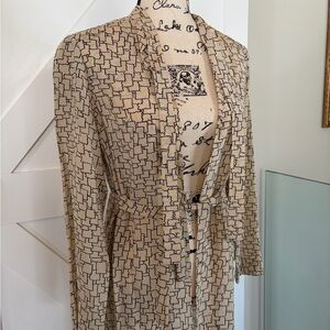 Rare Vintage 1960s/70s Jean Patou Boutique Paris Robe Dress